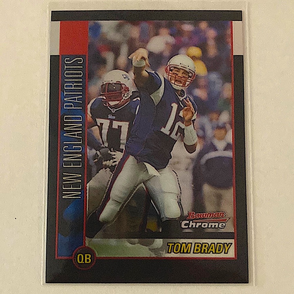 Tom Brady 2nd Year Card